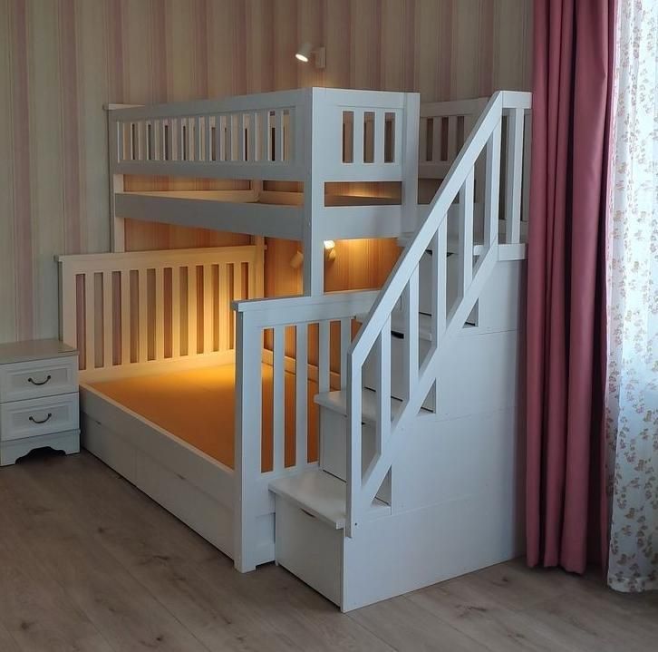 تخت دو طبقه نوجوان|تخت و سرویس خواب|خاوران, |دیوار