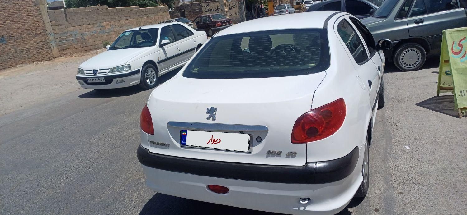 پژو 206 SD V8، مدل ۱۳۹۰|خودرو سواری و وانت|کرمان, |دیوار