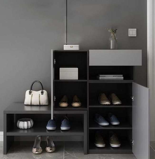 جاکفشی، جاکفشی کاربردی جادار کد ۶۲۰۰۱ فیدار چوب|جاکفشی، کمد، دراور|مشهد, آزادشهر|دیوار