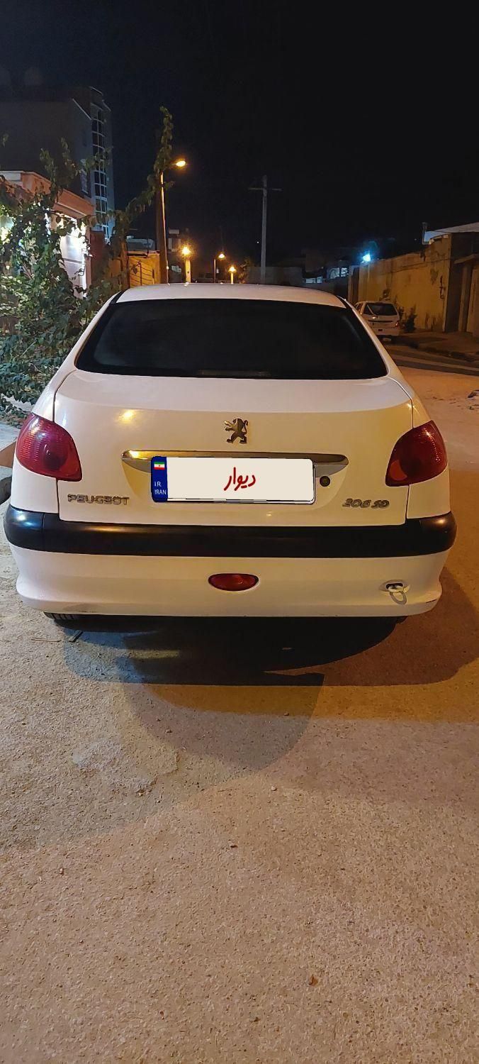 فروش پژو 206 SD V8 تیپ ۵ صندوقدار مدل1396|خودرو سواری و وانت|بندر گناوه, |دیوار