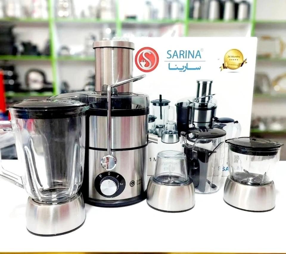 آبمیوه گیری 4کاره 1200وات ساریناباضمانت شرکتی|آبمیوه‌گیر و آب‌مرکبات‌گیر|گرگان, |دیوار