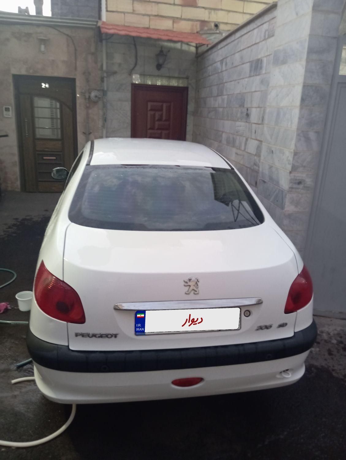 پژو 206 SD V8، مدل ۱۳۹۶|خودرو سواری و وانت|زنجان, |دیوار