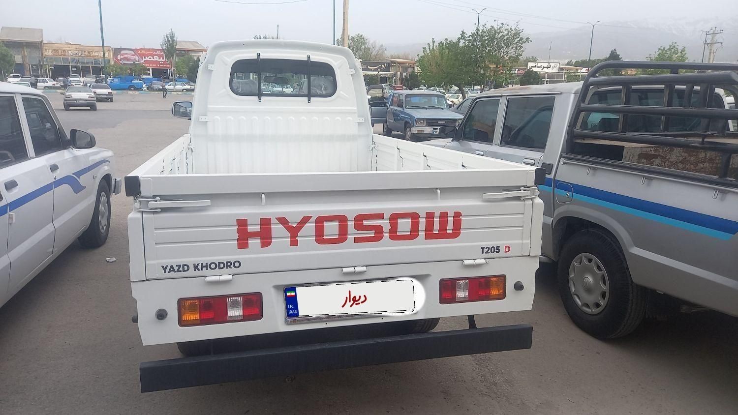 وانت هیوسواسفند۱۴۰۳|خودرو سواری و وانت|همدان, |دیوار