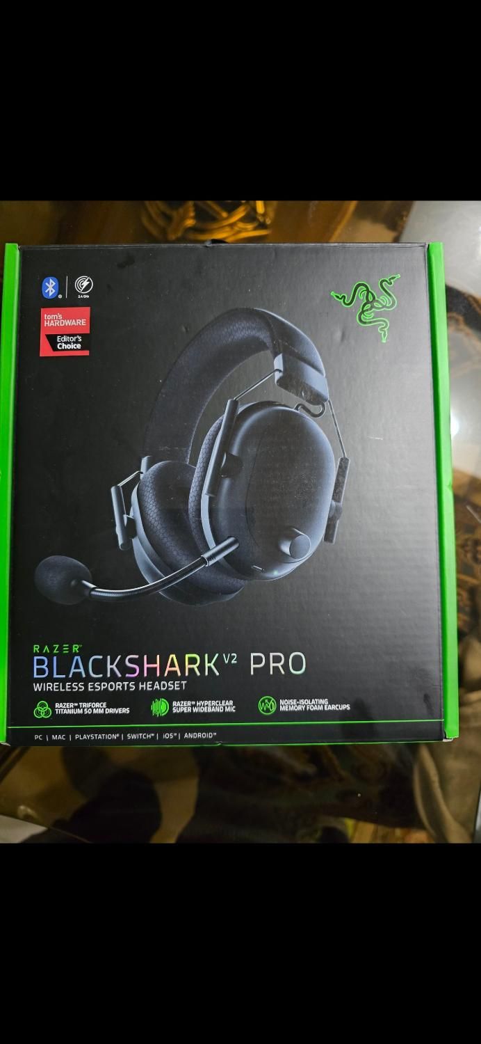 هدست black shark v2 pro 2023|کنسول، بازی ویدئویی و آنلاین|تهران, سعادت‌آباد|دیوار