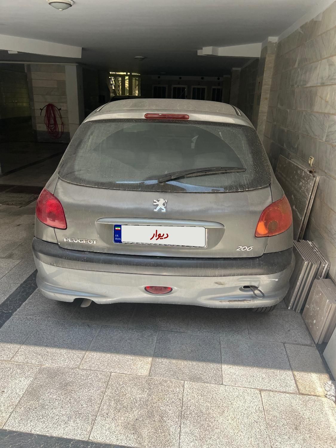 پژو ۲۰۶ تیپ ۲|خودرو سواری و وانت|تهران, استخر|دیوار
