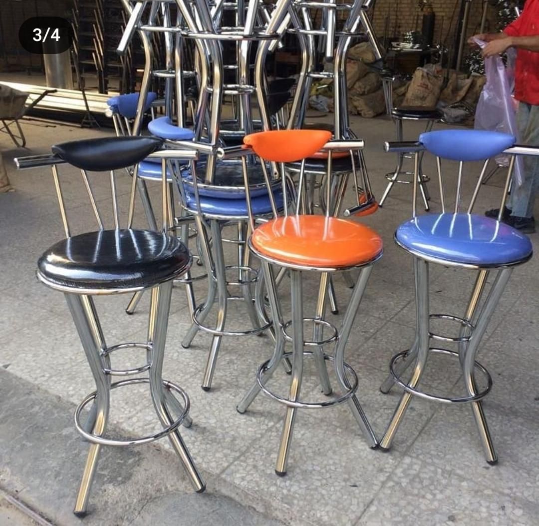 صندلی اوپن استیل.صندلی رستوران. رادین صنعت|میز و صندلی غذاخوری|کرج, عظیمیه|دیوار