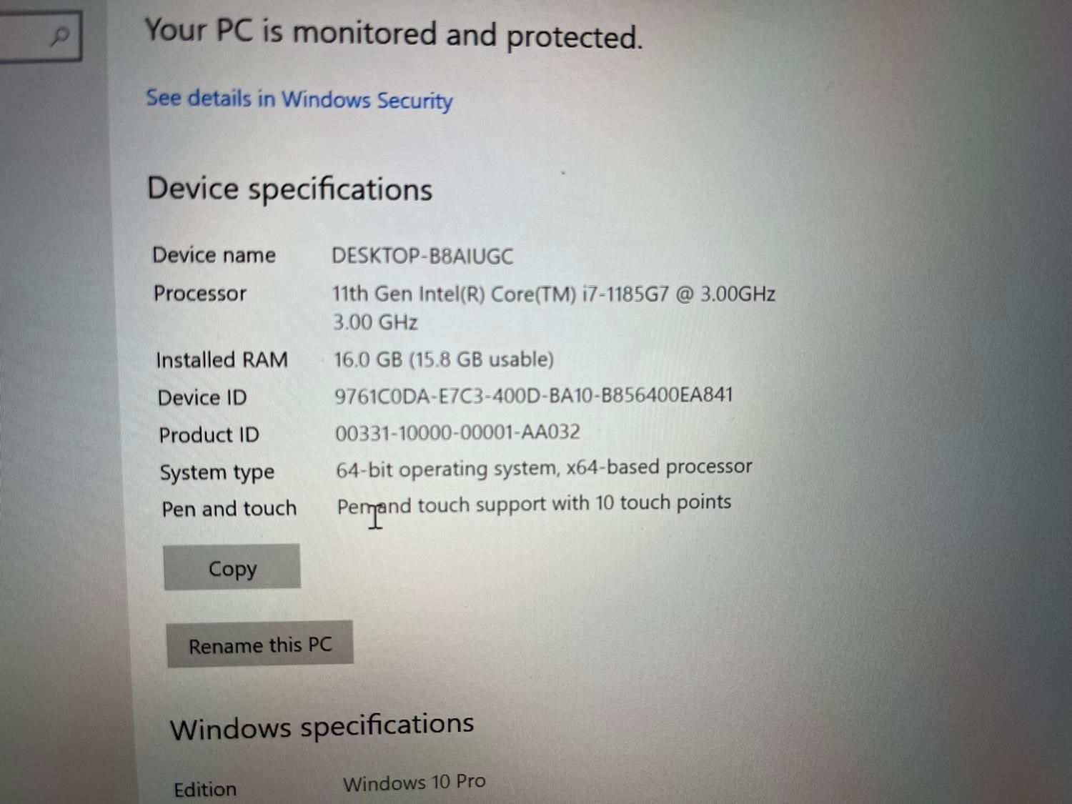 سورفیس لپتاپ ۱۵ اینچ core i7 th 11|رایانه همراه|زاهدان, |دیوار