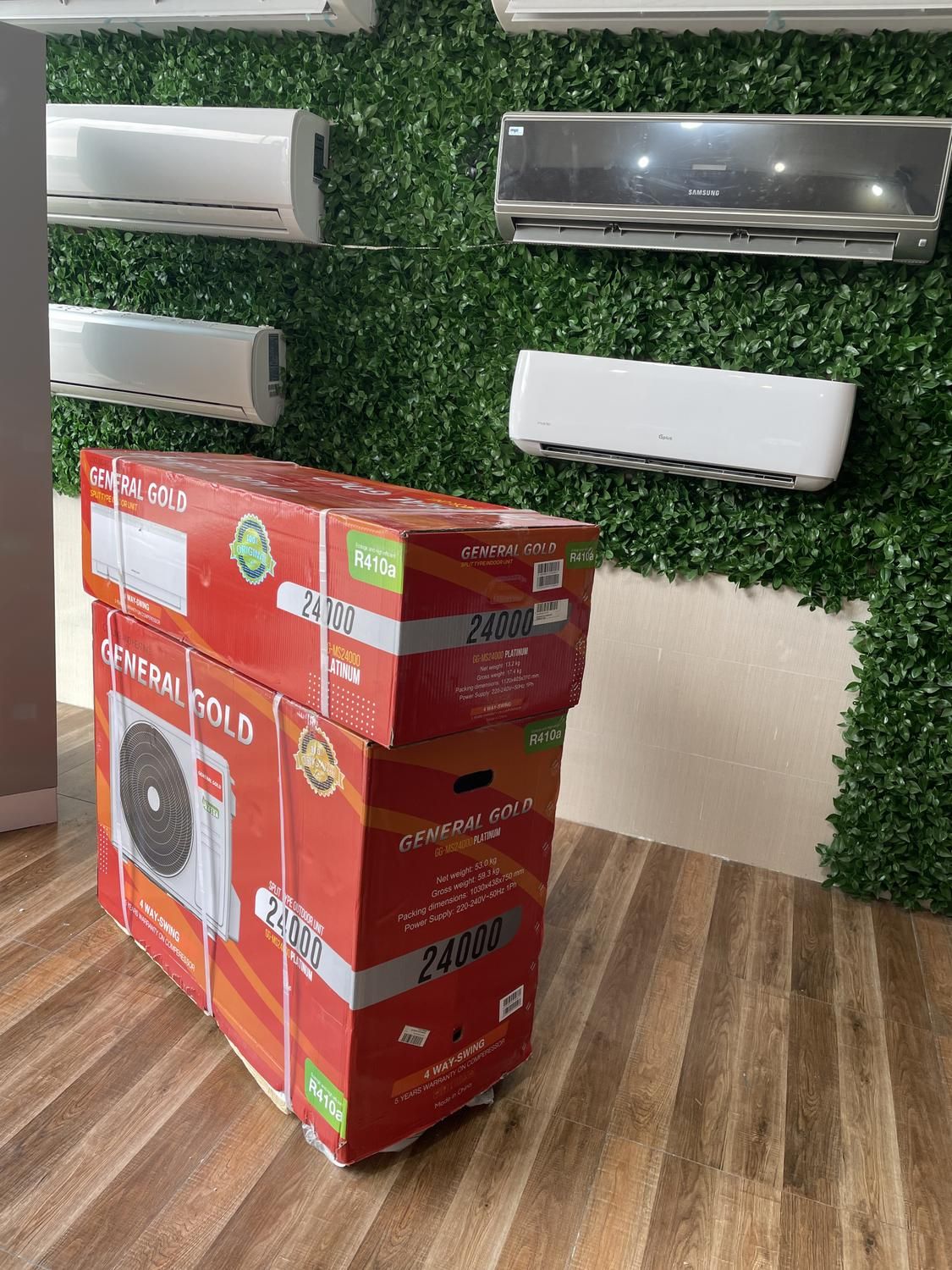 کولرگازی۲۴هزار جنرال گلد platiniumکولرگازی|کولر گازی و فن‌کوئل|کرج, گوهردشت|دیوار