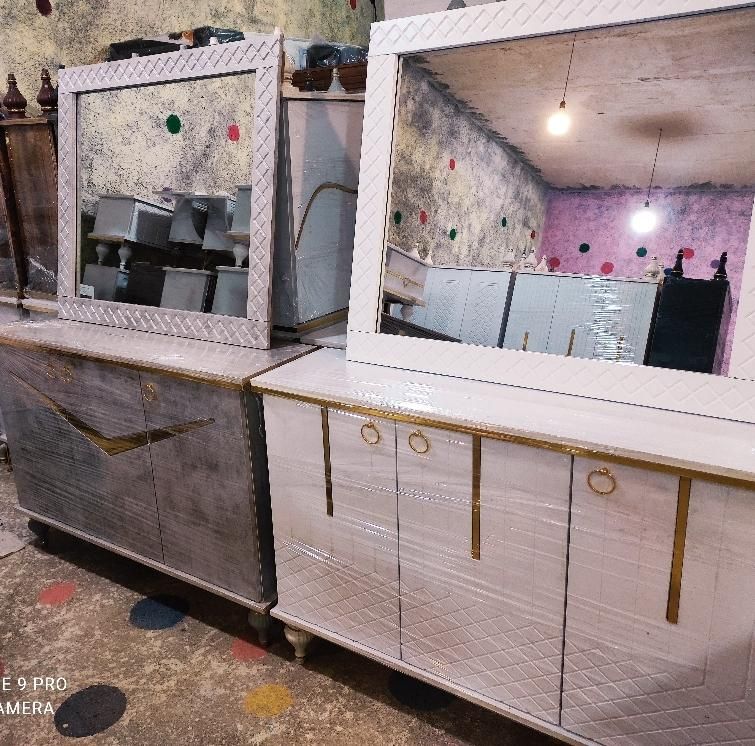 ست کنسول آیینه و جاکفشی میزتلویزیون زیبا|بوفه، ویترین، کنسول|خرم‌آباد, |دیوار