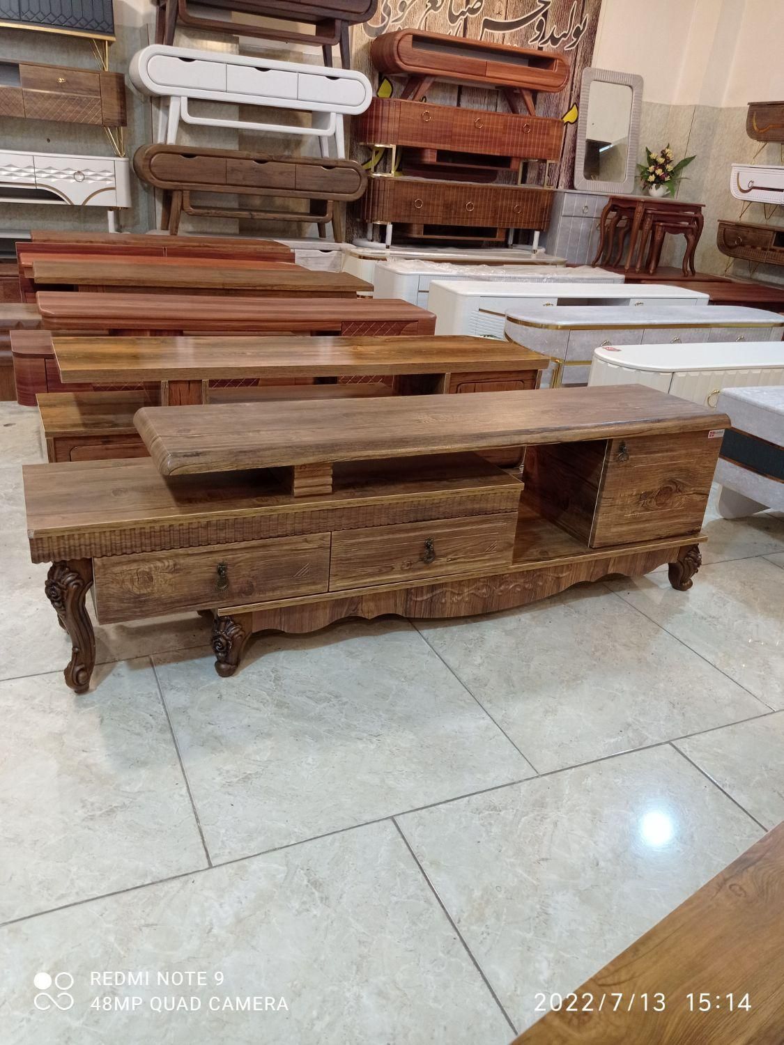 میز تلویزیون طرح گلایل تولیدمیلانو497|میز تلویزیون|تبریز, |دیوار