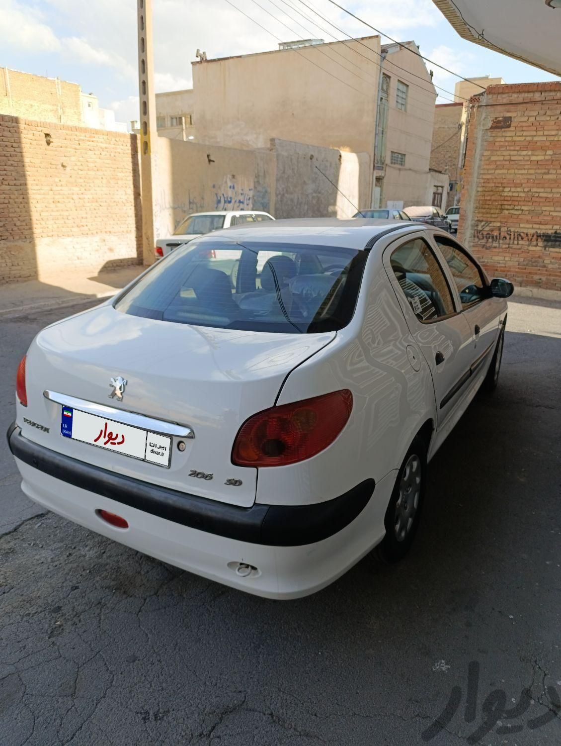 پژو 206 SD V8، مدل1394