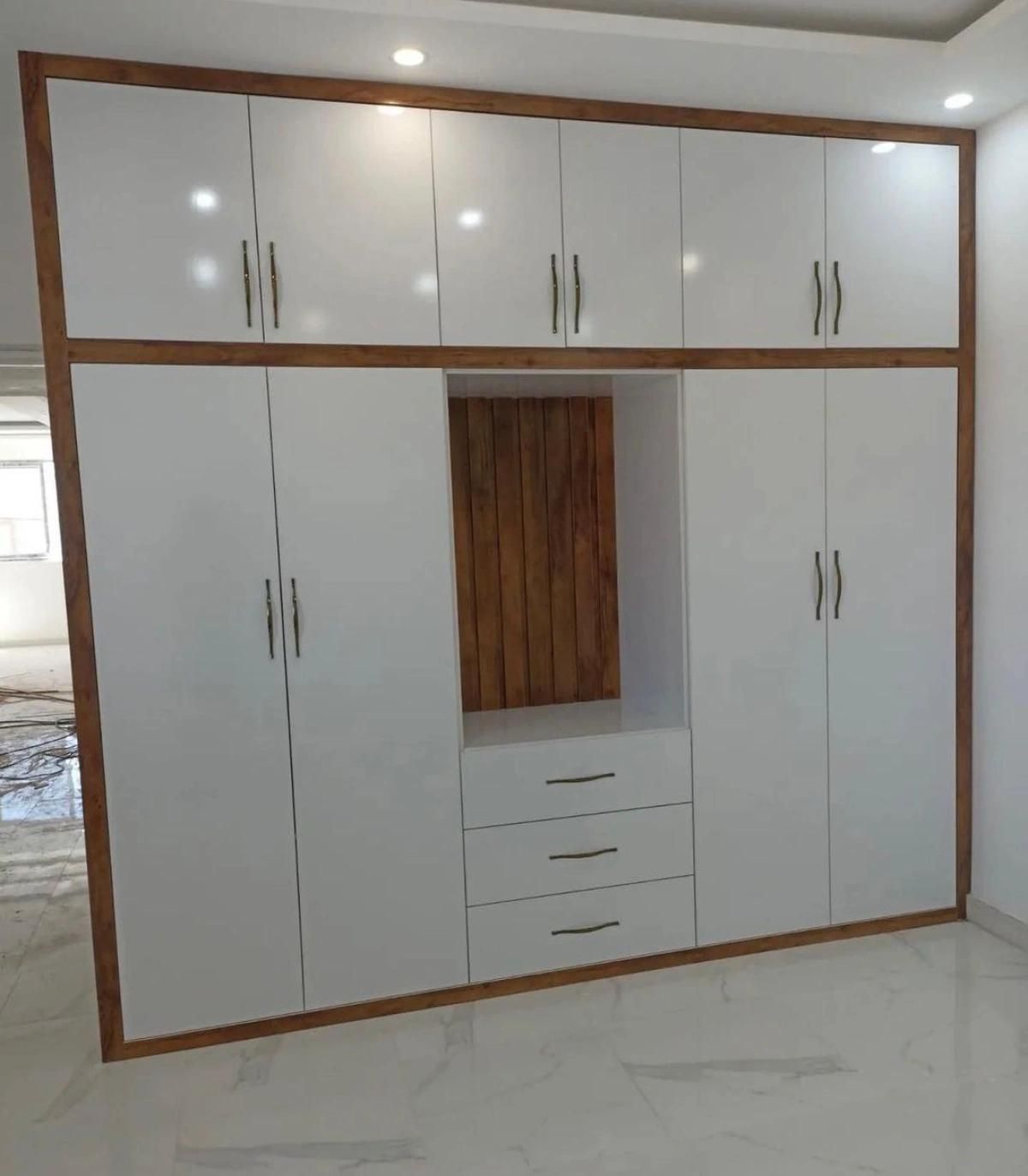 کمددیواری رنگ سفید (کد۱۳۹۱)|جاکفشی، کمد، دراور|رشت, دیلمان|دیوار