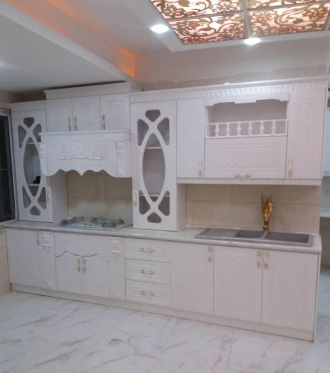 کابینت رنگ استخوانی کد(۹۰۱)|مصالح و تجهیزات ساختمان|بندر ترکمن, |دیوار