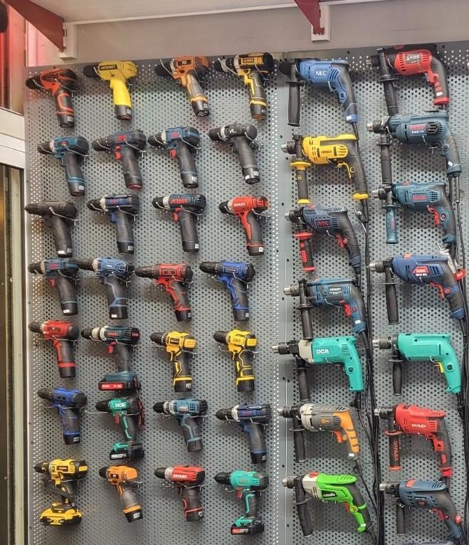 دریل شارژی چکشی دلر برقی پیچبند پیچگوشتی دوکاره|ماشینآلات صنعتی|مشهد, هنرور|دیوار