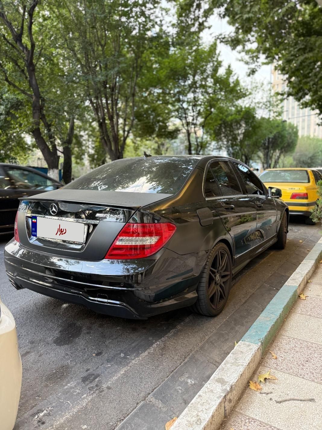 Benz C200 2014 Black|خودرو سواری و وانت|تهران, امانیه|دیوار