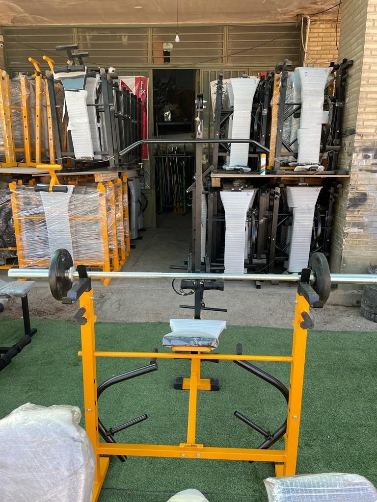 دستگاه بدنسازی خانگی عرض ۱۰۰حرفه ای فروش|تجهیزات ورزشی|اصفهان, شهرک صنعتی امیرکبیر (شاپور جدید)|دیوار