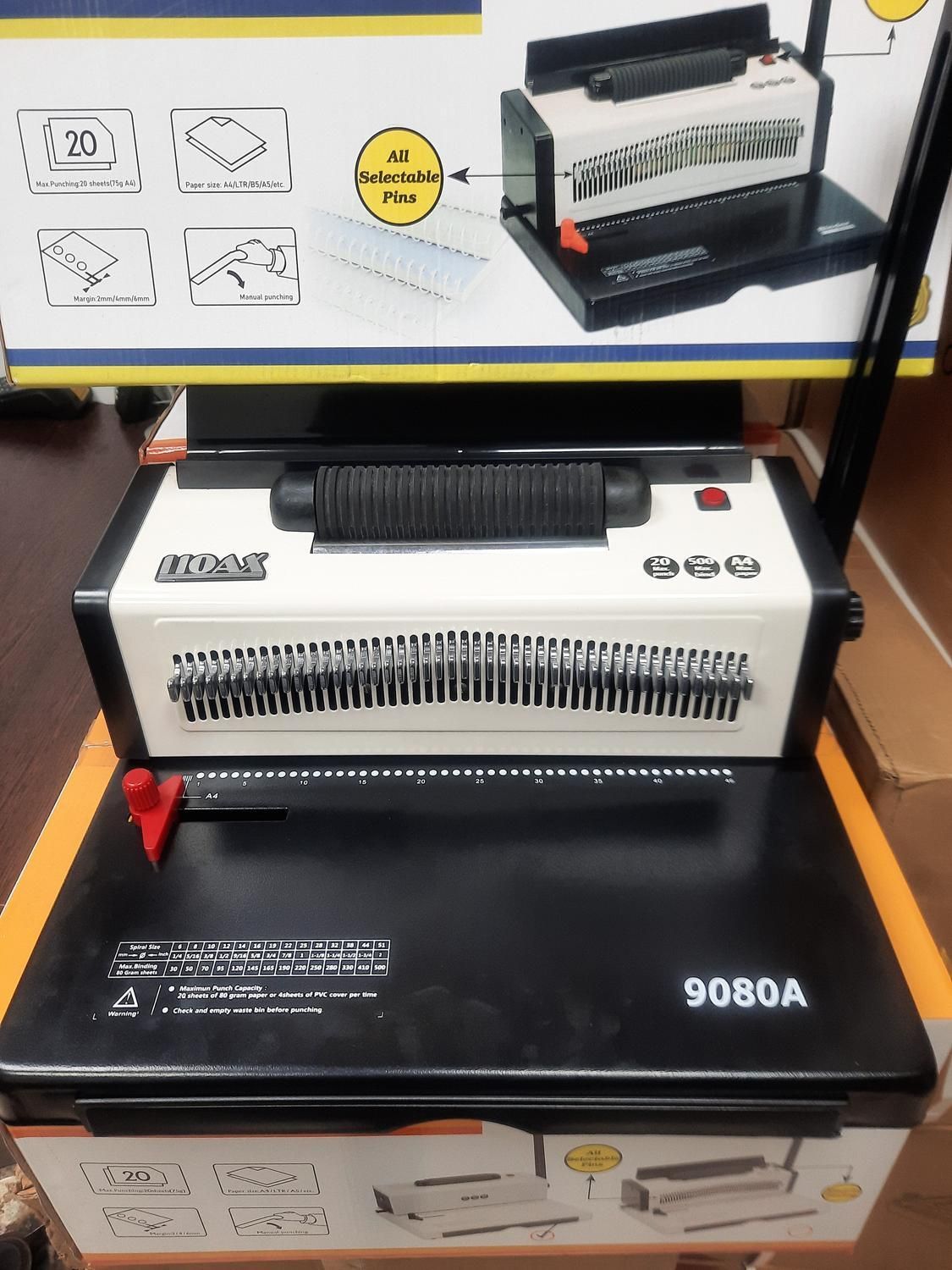 دستگاه صحافی و سیمی کردن کتاب مارپیچ 9028 و 9080|لوازم التحریر|تهران, فردوسی|دیوار