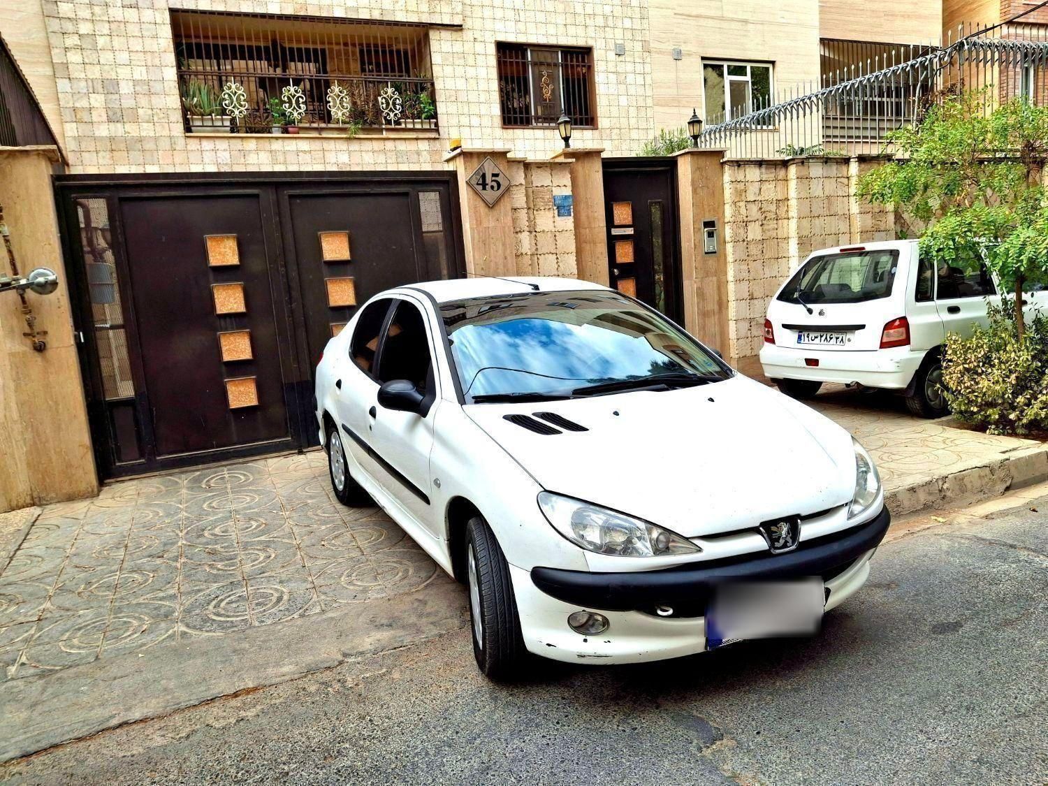 پژو 206 SD V8، مدل ۱۳۹۰|خودرو سواری و وانت|کرج, مهرویلا|دیوار