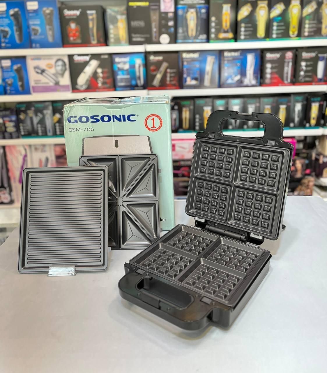 ساندویچ ساز گاسونیک 3 صفحه ساندویچساز اسنک ساز|اجاق گاز و لوازم برقی پختوپز|مشهد, آزادشهر|دیوار