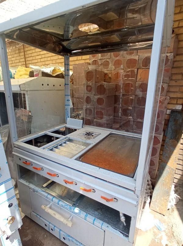 فر ستونی 6 بشقابه خور ساندویچی|اجاق گاز و لوازم برقی پختوپز|میانه, |دیوار