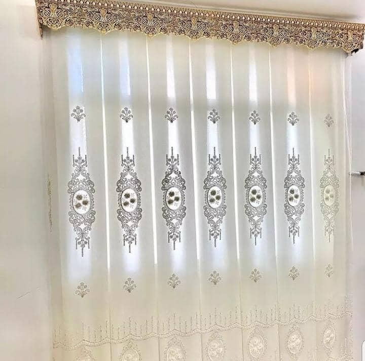 پرده قاپی|پرده، رانر، رومیزی|قم, باجک دو|دیوار