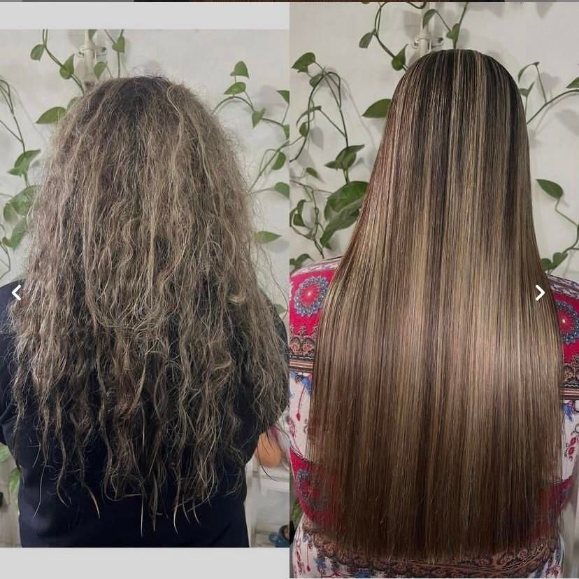 کراتین و پروتین و ابریشم سازی مو|خدمات آرایشگری و زیبایی|یاسوج, |دیوار