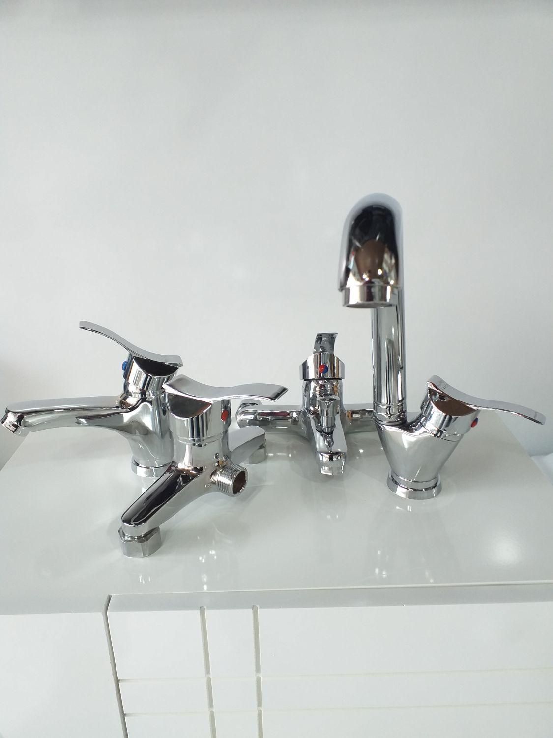 شیرالات اکونومی ست ۴عدد کامل شیر آلات زعیم|مصالح و تجهیزات ساختمان|کرج, شاهین‌ویلا|دیوار