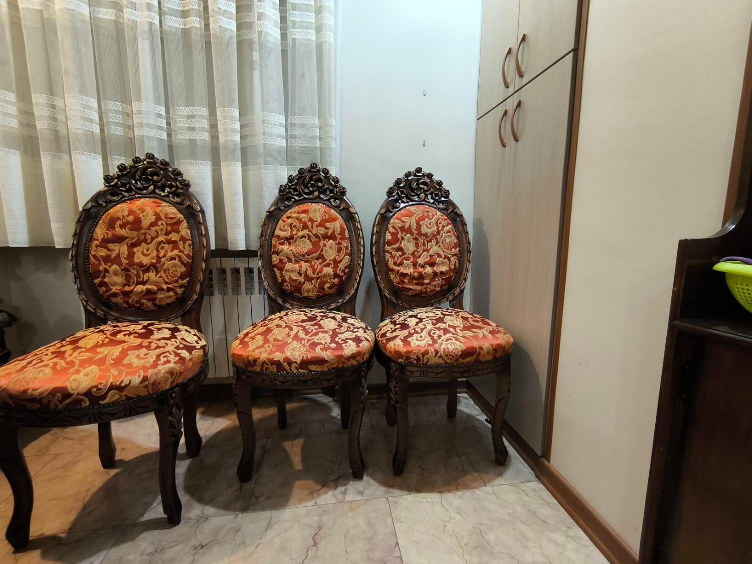 مبل استیل رنگ فندوقی چوب گردو|مبلمان خانگی و میز عسلی|تهران, شهرک ژاندارمری|دیوار