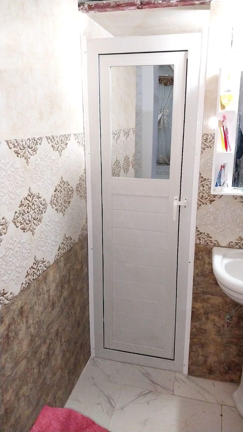 درب آلومینیومی/اتاق در آلومینیوم۲جداره upvc انباری|مصالح و تجهیزات ساختمان|شیراز, منطقه هوایی شهید دوران|دیوار