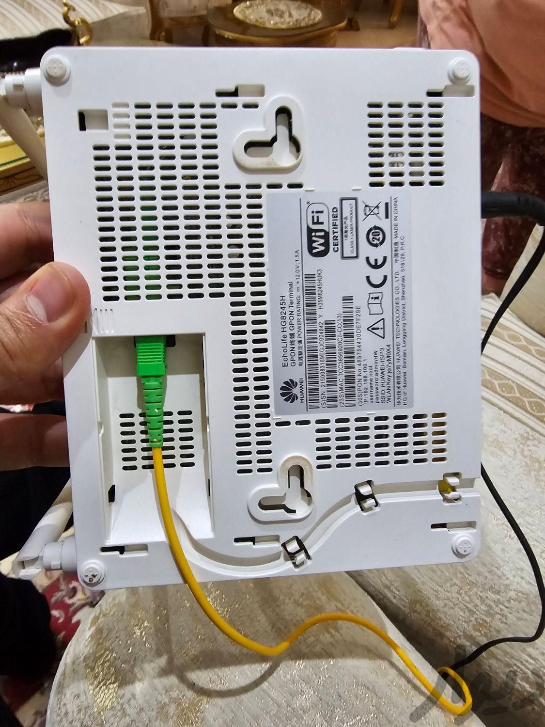 مودم ADSL هوآوی تمیز|مودم و تجهیزات شبکه رایانه|تهران, مرزداران|دیوار