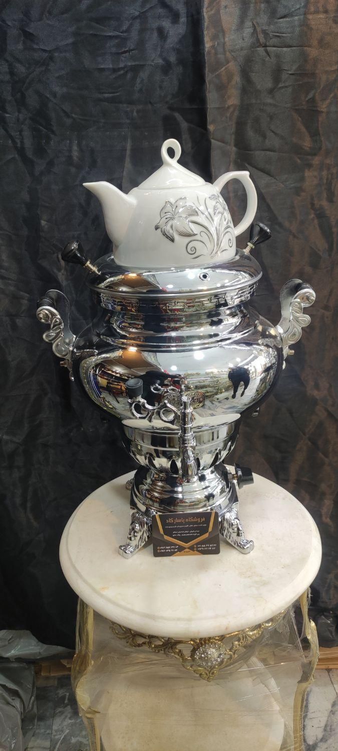 سماور 8لیتری گازی|سماور، چای‌ساز، قهوه‌ساز|تهران, خزانه|دیوار