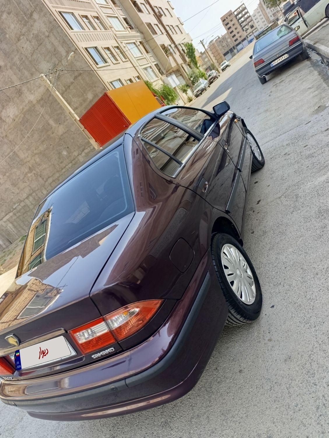 سمند LX مدل 92 رنگ گلاسی شاسی پلمپ بسیار تمیز|خودرو سواری و وانت|کرج, خرمدشت|دیوار