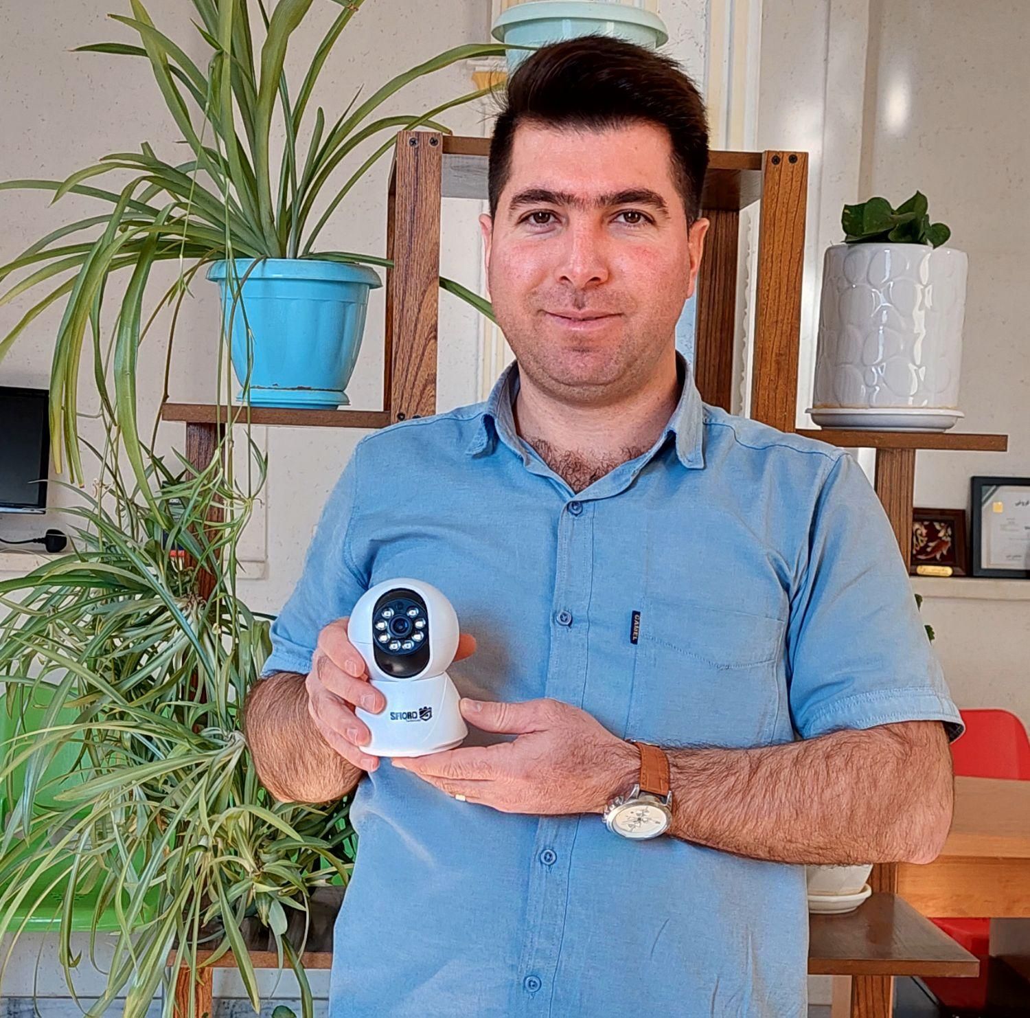 دوربین هوشمند بی سیم مدل z230 با دزدگیر و مکالمه|دوربین مداربسته|ابهر, |دیوار