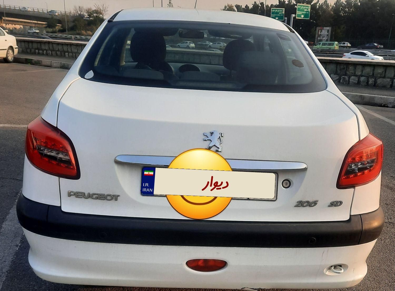 پژو 206 SD V8، مدل اسفند ۱۳۹۲ سالم و کم کارکرد|سواری و وانت|تهران, شهران جنوبی|دیوار