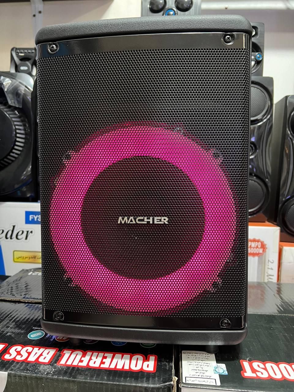 اسپیکر پارتی باکس Mache MR800 اورجینال (گارانتی )|پخش‌کننده همراه|گرگان, |دیوار