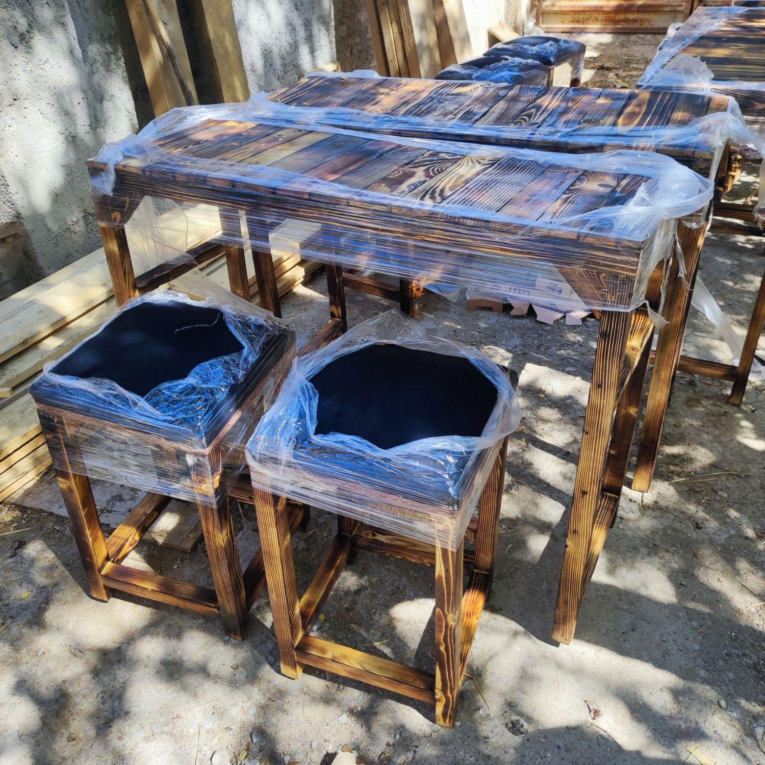 میز و صندلی کمجا کافه ای|صندلی و نیمکت|قزوین, |دیوار