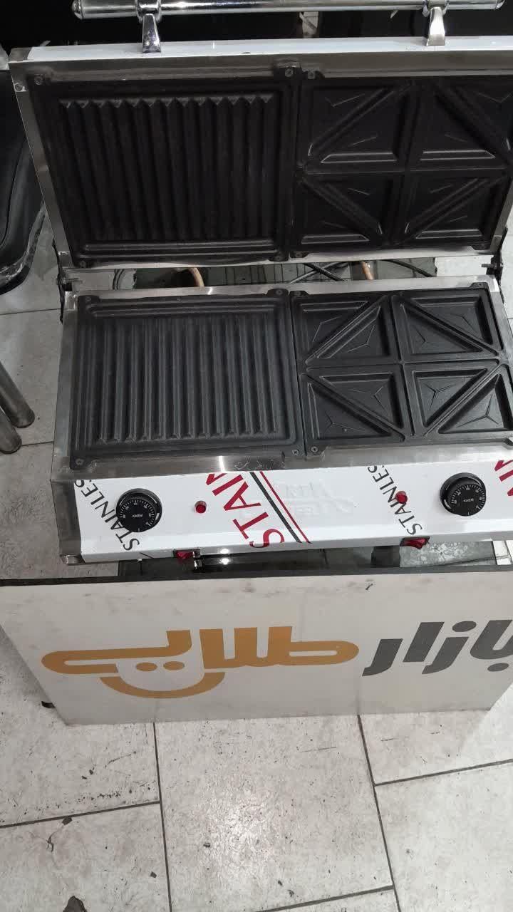 دستگاه پنینی میکر پیراشکی گرمکن صنعتی فر ساندویچی|کافیشاپ و رستوران|تهران, بیسیم|دیوار