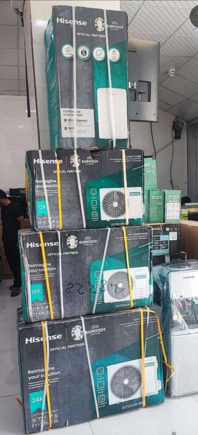 اسپیلت کولر گازی اسپلیت هایسنس «نوراباد ممسنی»|کولر گازی و فن‌کوئل|یاسوج, |دیوار