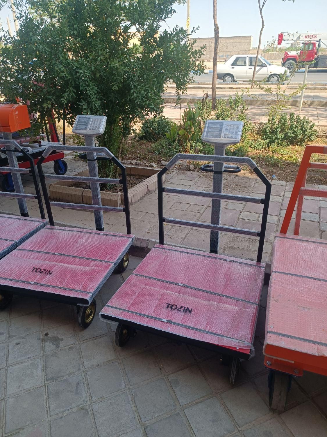 باسکول ۸۰۰kg TOZIN چرخدار|فروشگاه و مغازه|پاکدشت, |دیوار