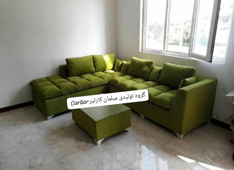 مبل مبلمان L ال رنگبندی نو آماده تحویل مدل sevil|مبلمان خانگی و میز عسلی|تهران, نعمت‌آباد|دیوار