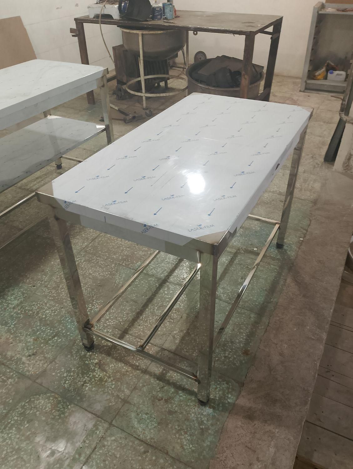 فروش عمده میزکار استیل ابعاد مختلف|کافیشاپ و رستوران|تهران, شهرک استقلال|دیوار