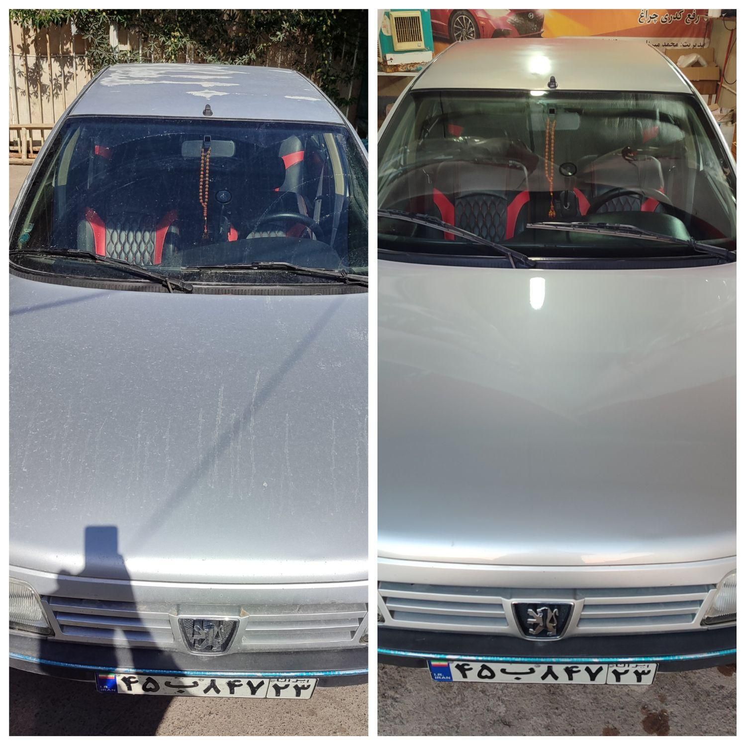 رفع آفتاب سوختگی دائمی لیسه گیری صفرشویی پولیش|خدمات موتور و ماشین|کاشان, قطب راوندی|دیوار