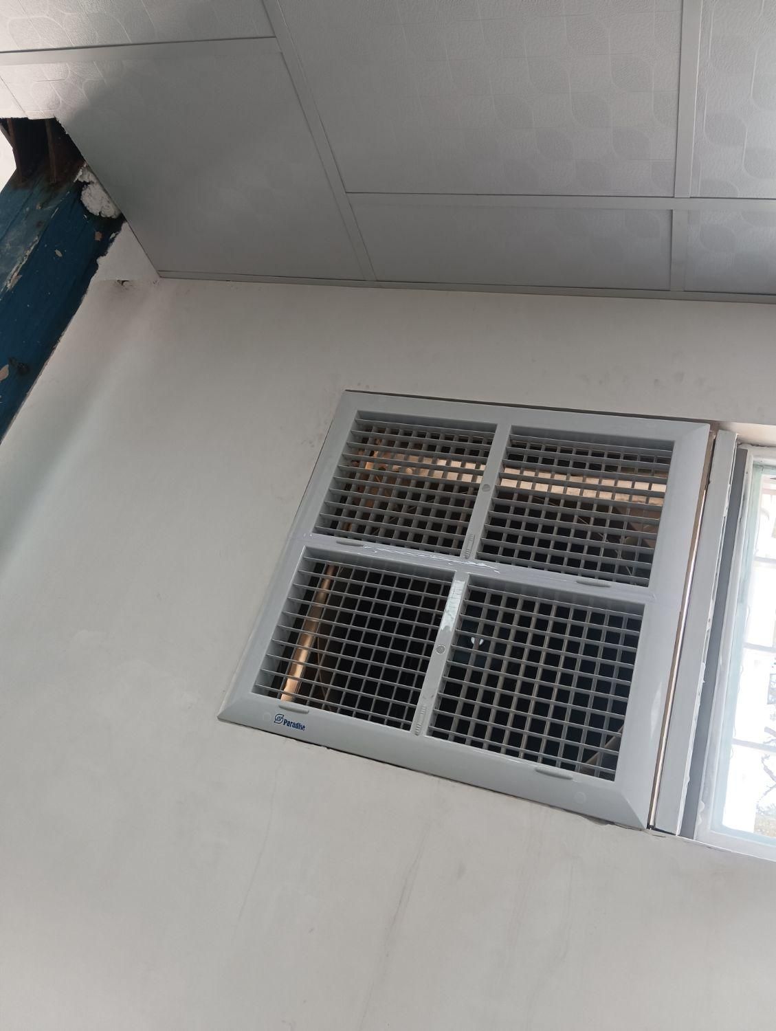 دریچه کولر پلاستیک فلز|کولر آبی|سبزوار, |دیوار