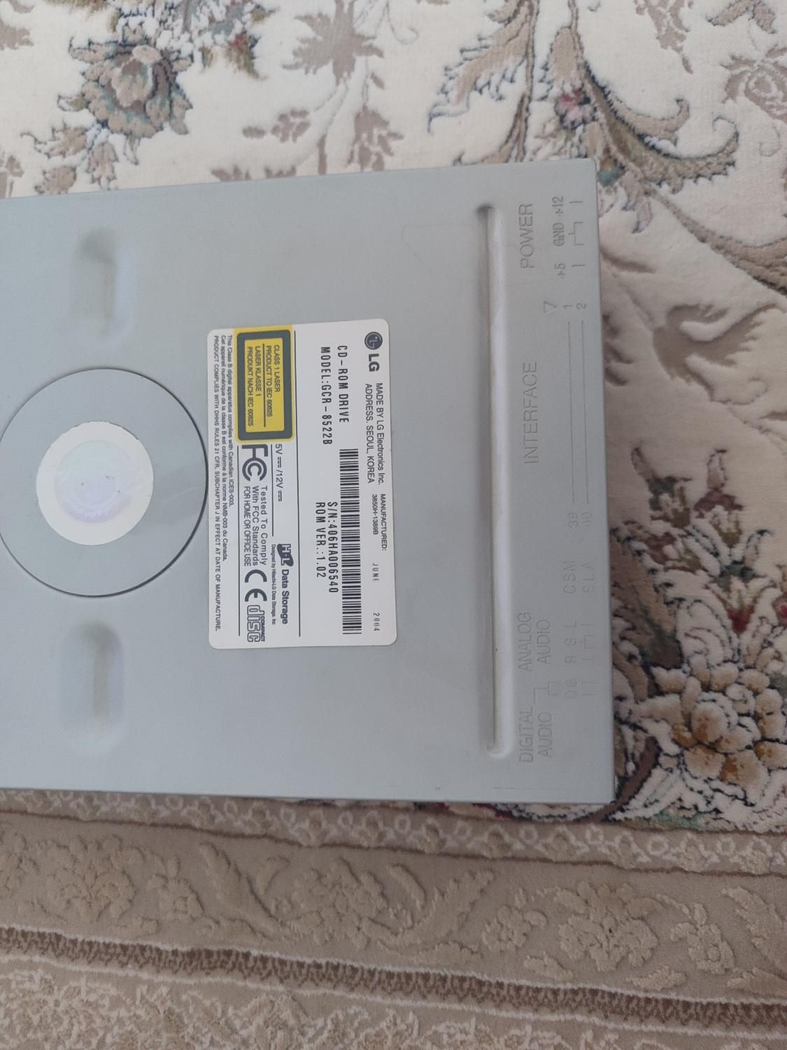 DVD دی وی دی رایتر برند LG اصلی اورجینال|قطعات و لوازم جانبی رایانه|تهران, پرستار|دیوار