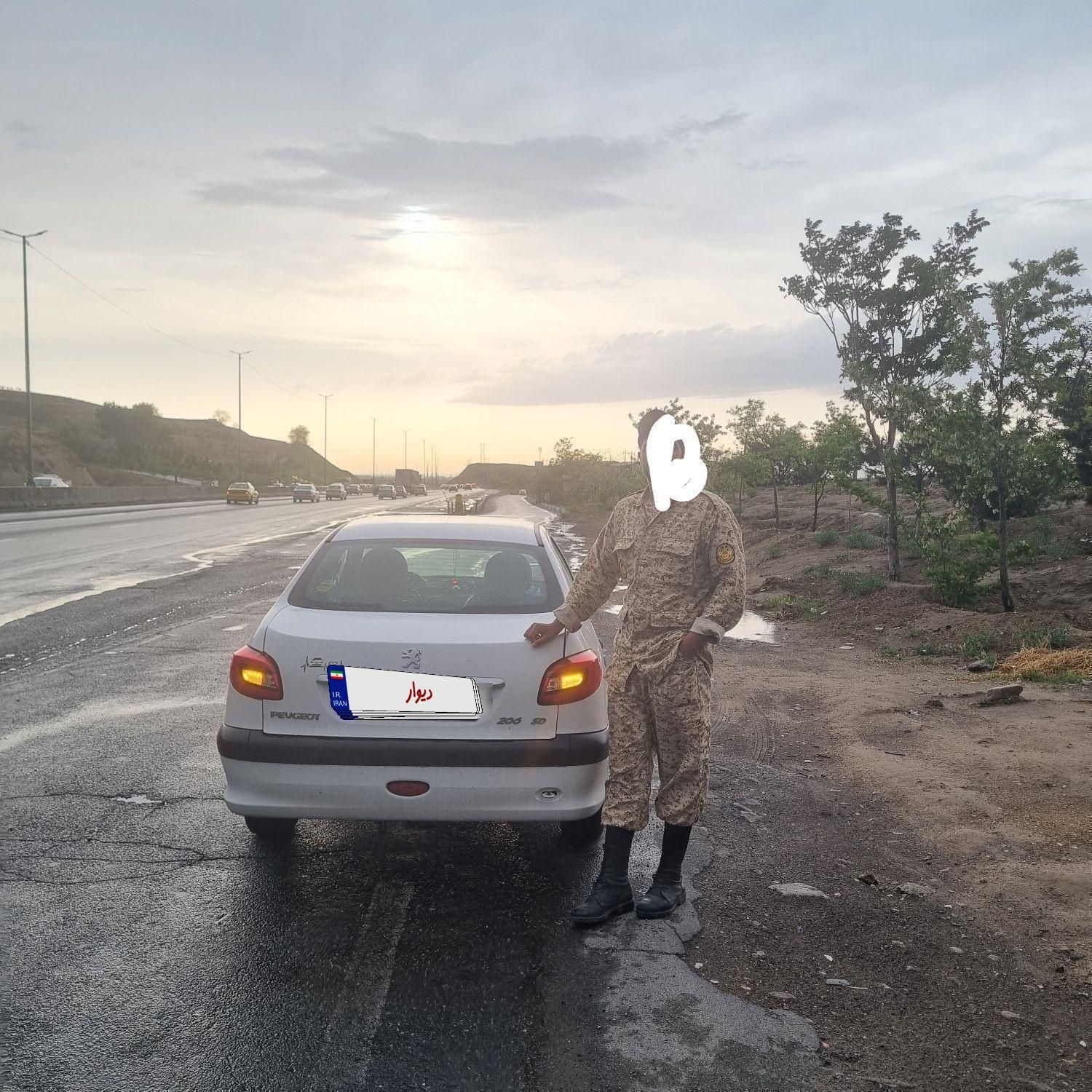 پژو 206 SD V8، مدل ۱۳۹۸|خودرو سواری و وانت|تبریز, |دیوار