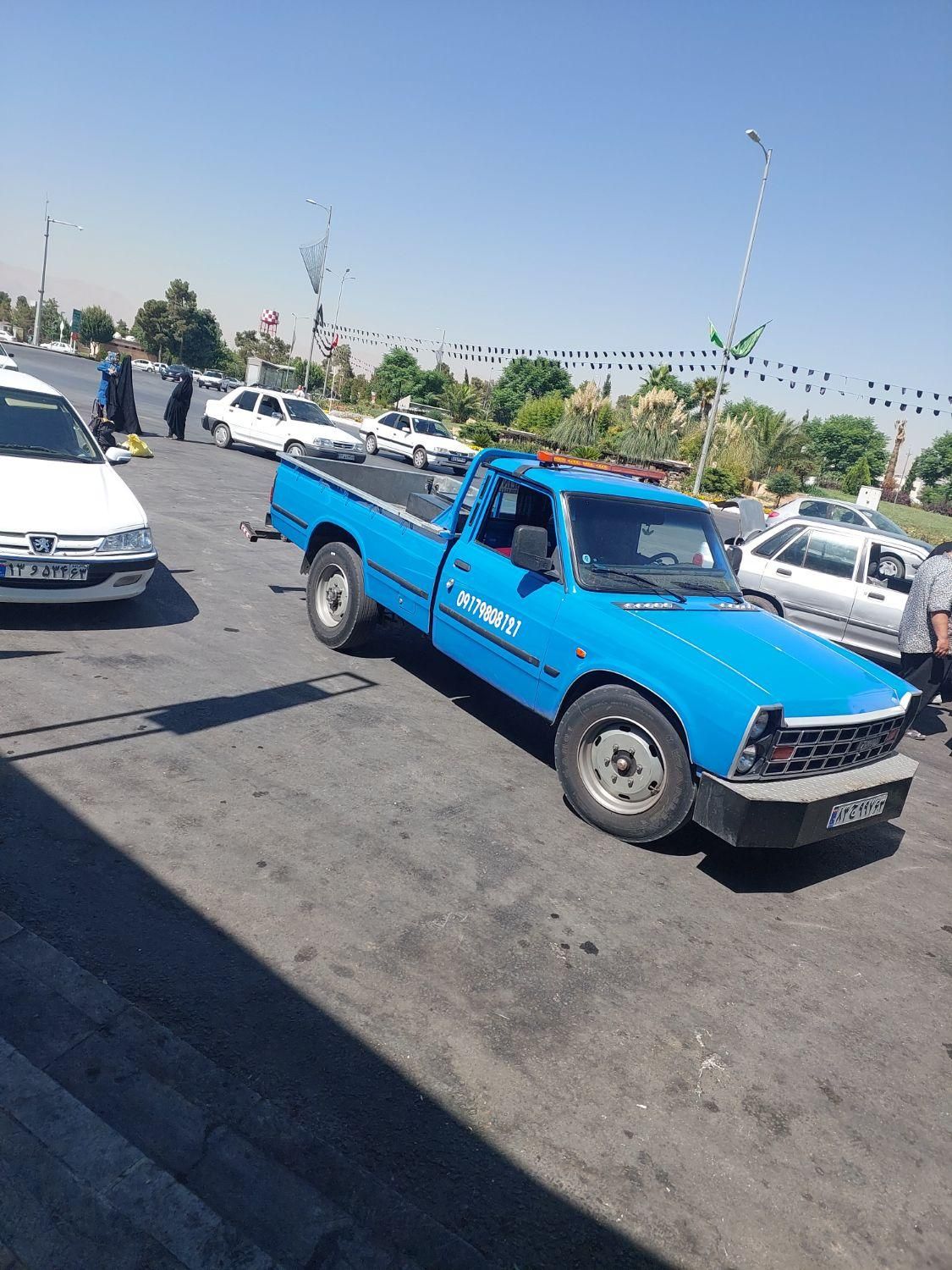 امدادخودرو جرثقیل چرخگیر یدک کش نیسان|خدمات حمل و نقل|شیراز, گل سرخ|دیوار