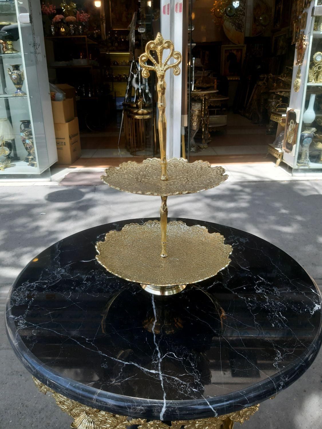 میوه خوری برنزی هندی|صنایع دستی و سایر لوازم تزئینی|تهران, کیانشهر|دیوار