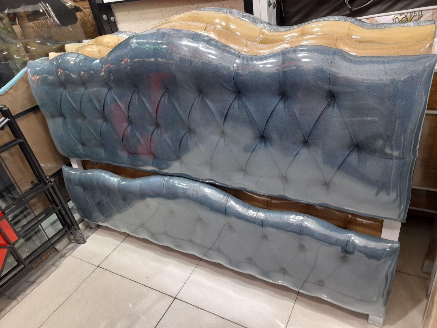 تختخواب فلزی دونفره فلزی|تخت و سرویس خواب|مشهد, رسالت|دیوار