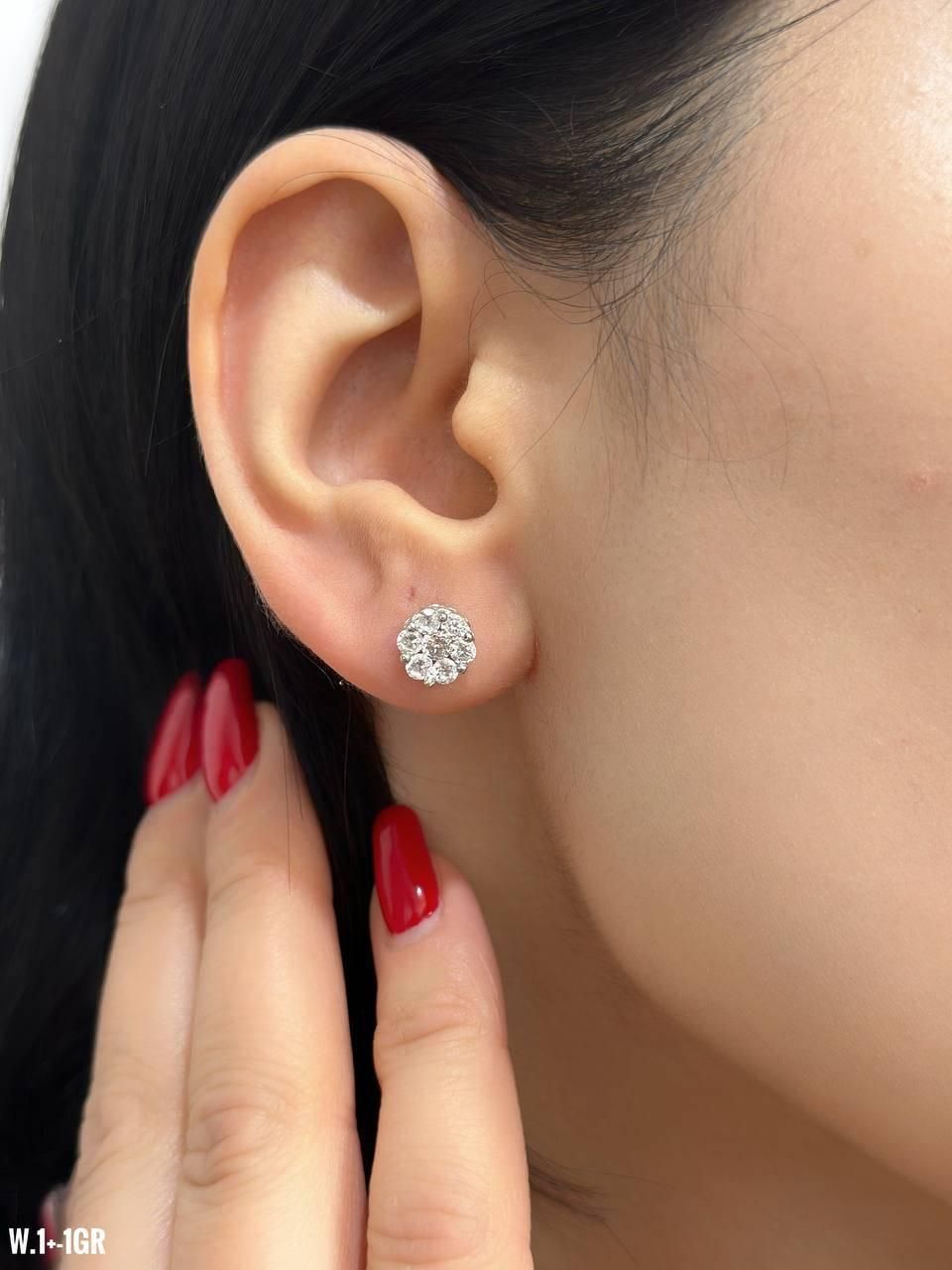 گوشواره نقره روکش طلا کد Earrings silver|بدلیجات|شیراز, بهارستان|دیوار