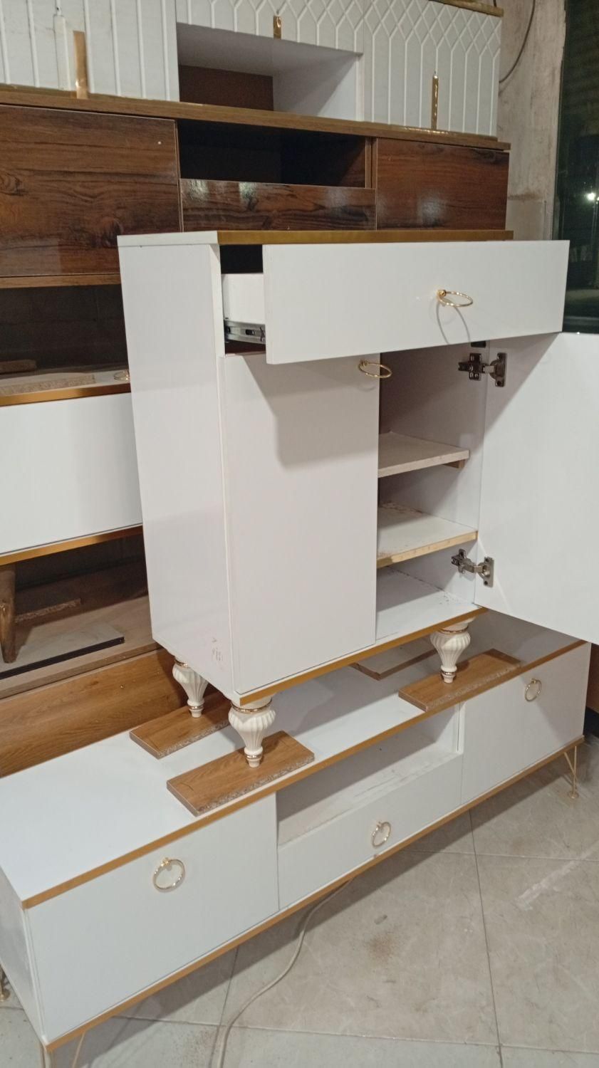 جا کفشی ۲درب پایه طلایی مدرن|جاکفشی، کمد، دراور|مشهد, نوید|دیوار